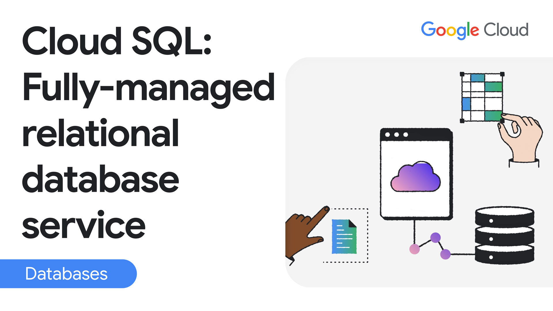 Cloud SQL animated video