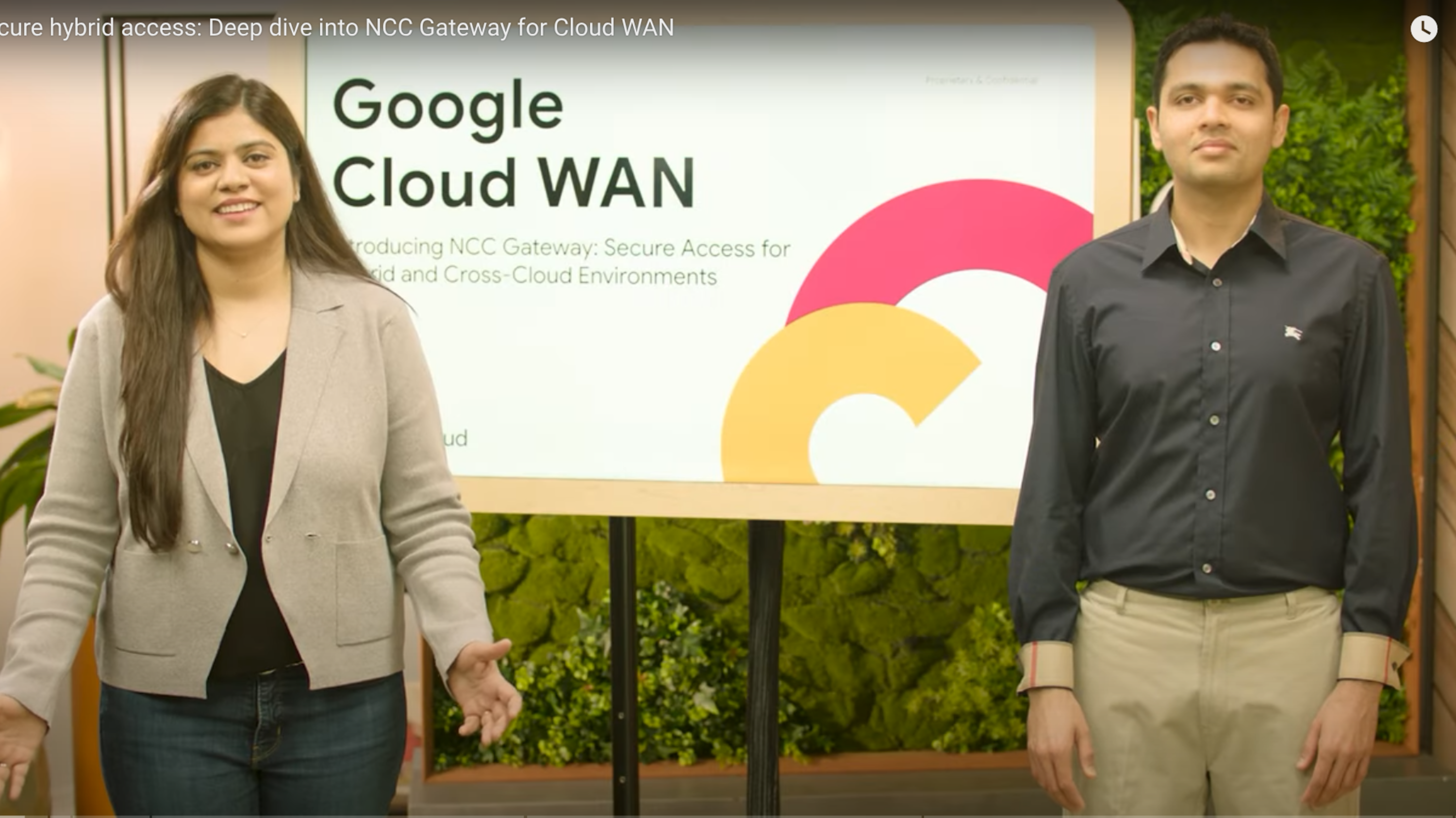 secure hybrid access with NCC gateway for Cloud wan