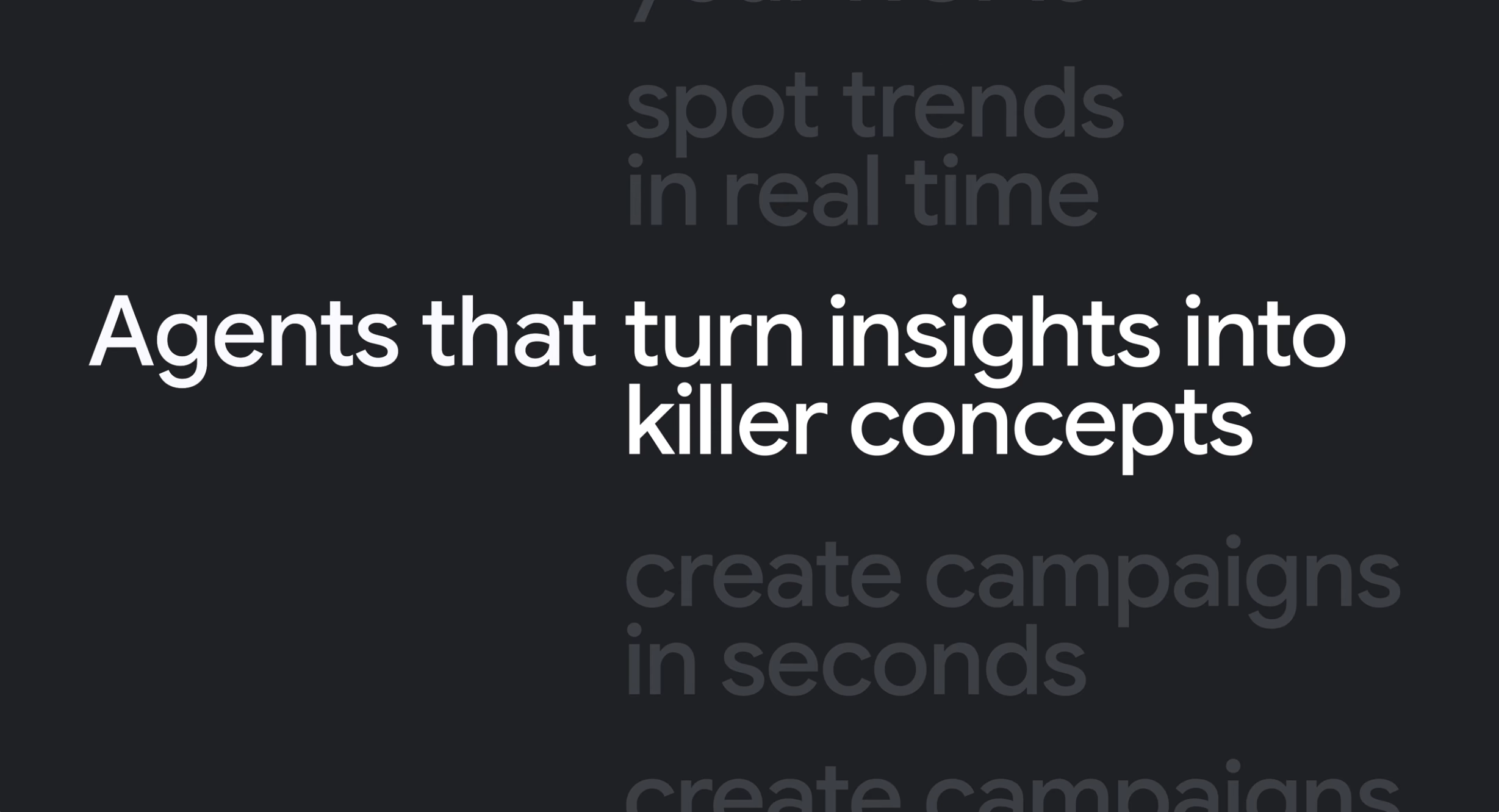 Skip navigation Search Create Avatar image AI Marketing Agents: From Trend to Campaign in Seconds