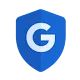 Blue safety shield