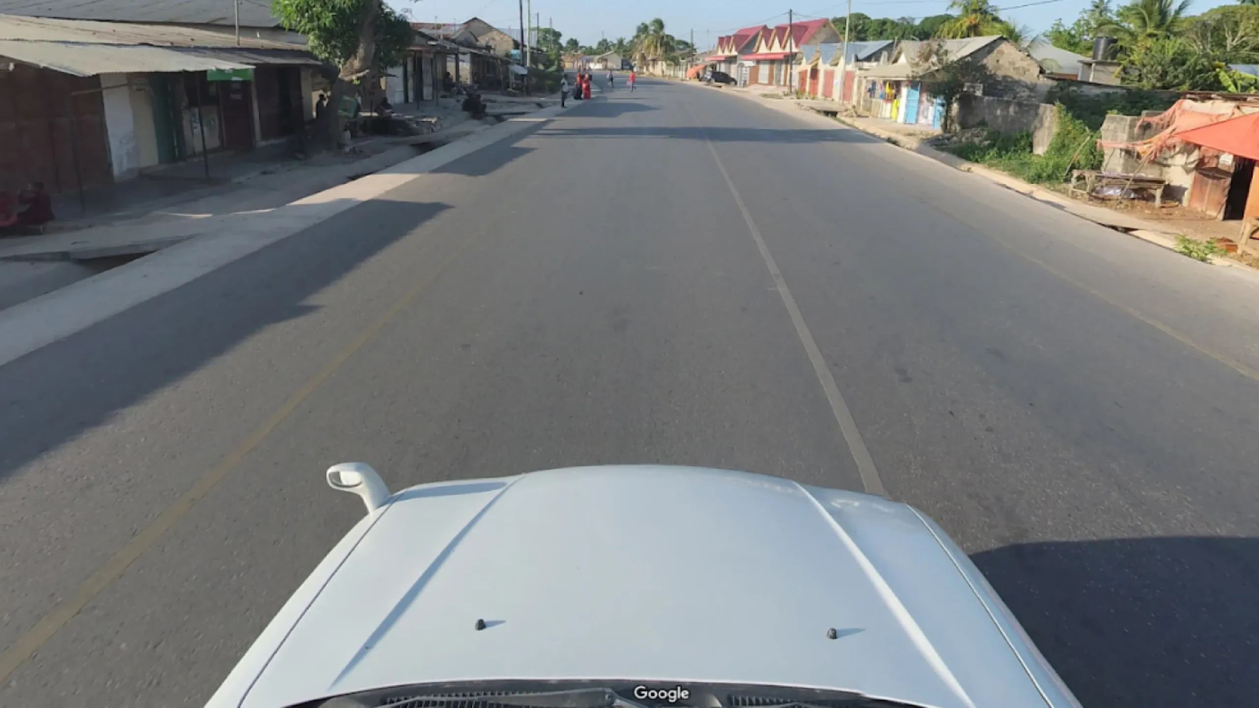 Google Street View: Foto de la calle de Federico Debetto en Zanzíbar